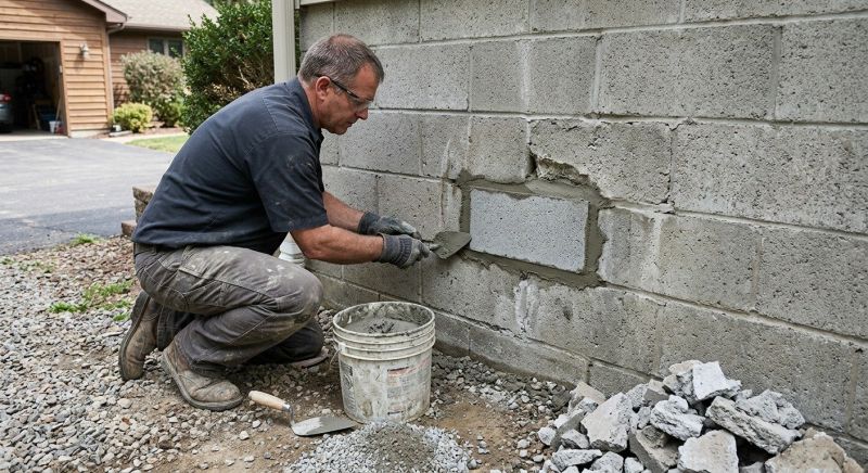 Block Masonry Repair in Weatherford, TX