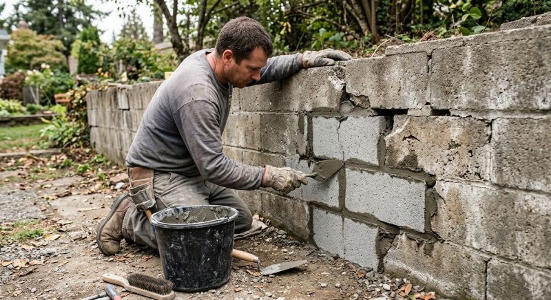 Block Masonry Repair in Weatherford, TX