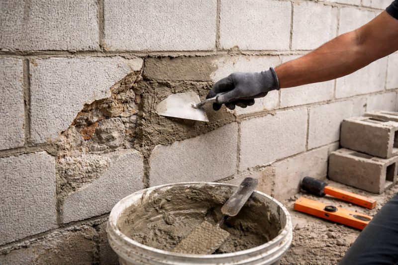 Block Wall Repair in Aledo, TX