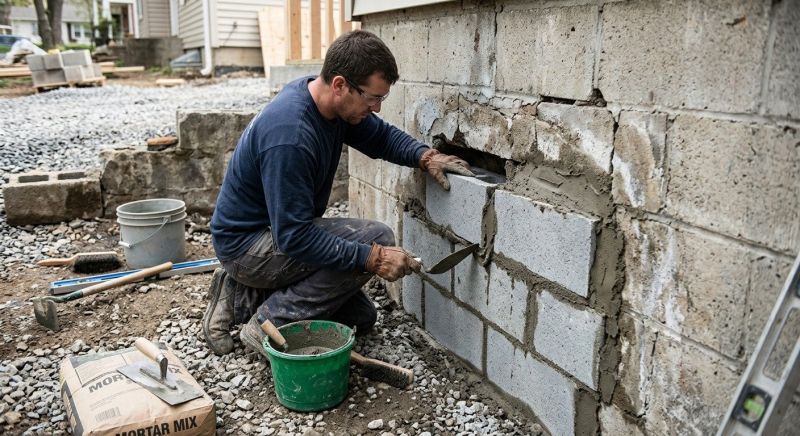 Block Work Repair in Weatherford, TX