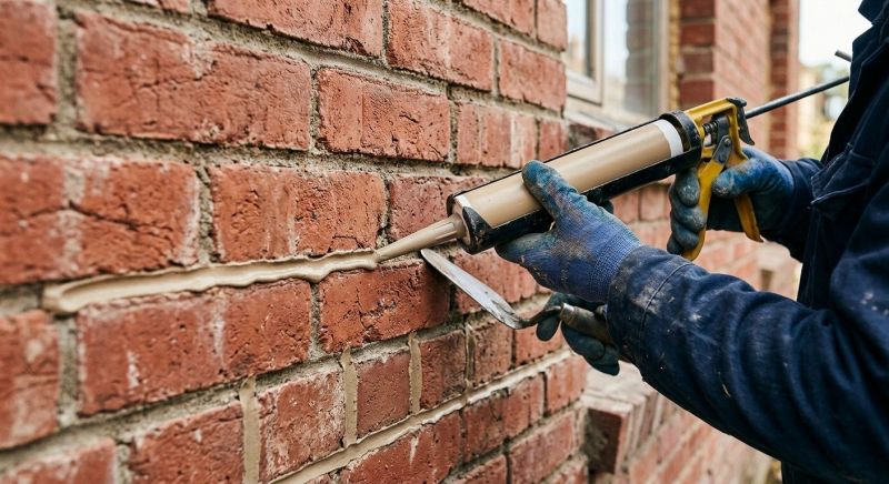 Brick Caulking in Weatherford, TX