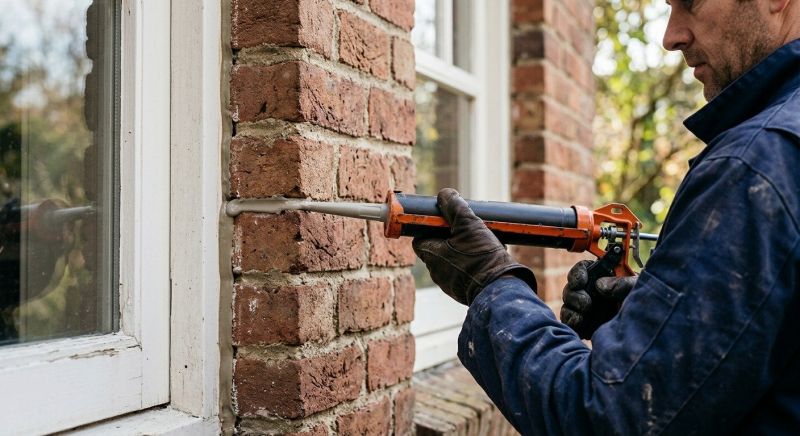Brick Caulking in Weatherford, TX
