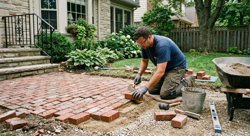 Brick Floor Repair in Weatherford, TX