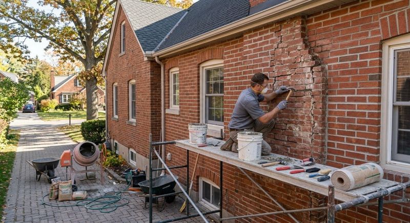 Brick Masonry Restoration in Weatherford, TX