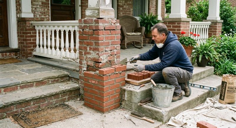 Brick Repair in Aledo, TX