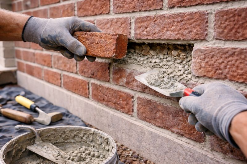 Brick Repair in Parker County, TX