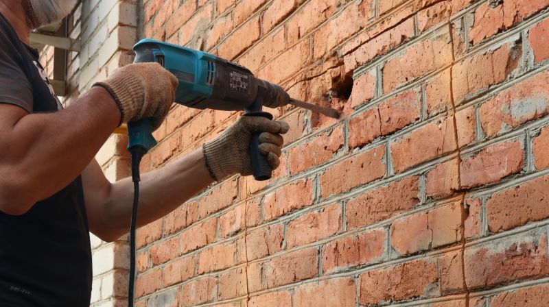 Brick Wall Repair in Cresson, TX