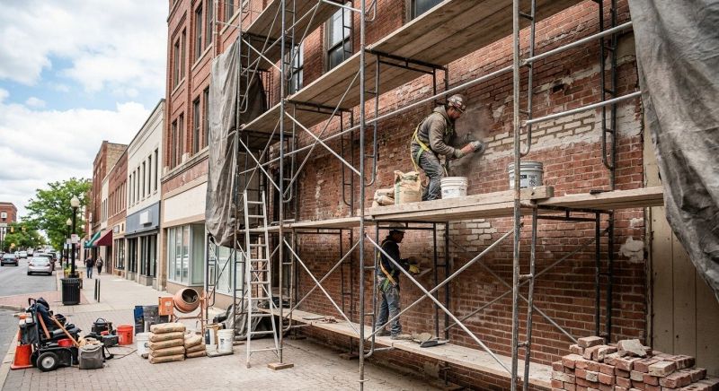 Commercial Masonry Repair in Azle, TX