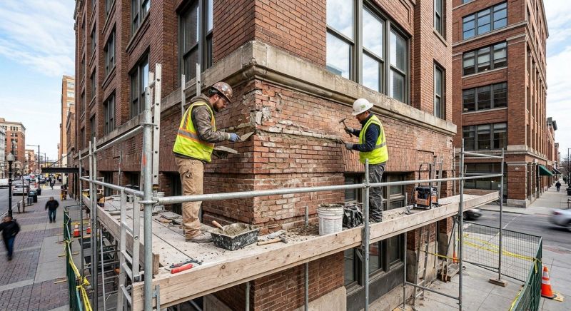 Commercial Masonry Repair in Springtown, TX