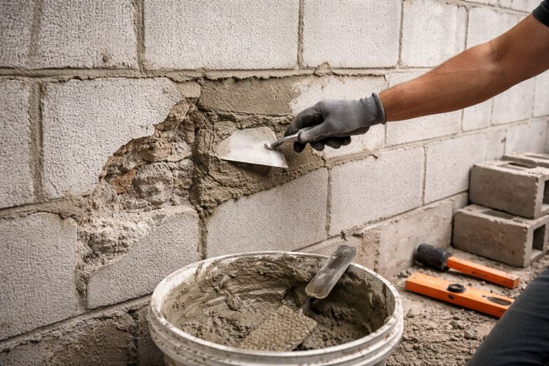 Concrete Block Repair in Weatherford, TX