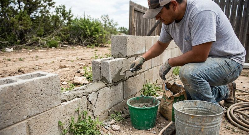 Concrete Block Repair in Springtown, TX