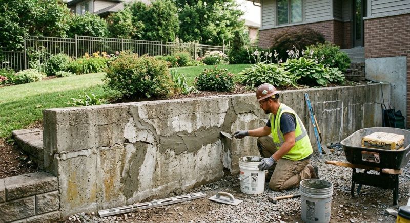 Retaining Wall Repair in Cresson, TX