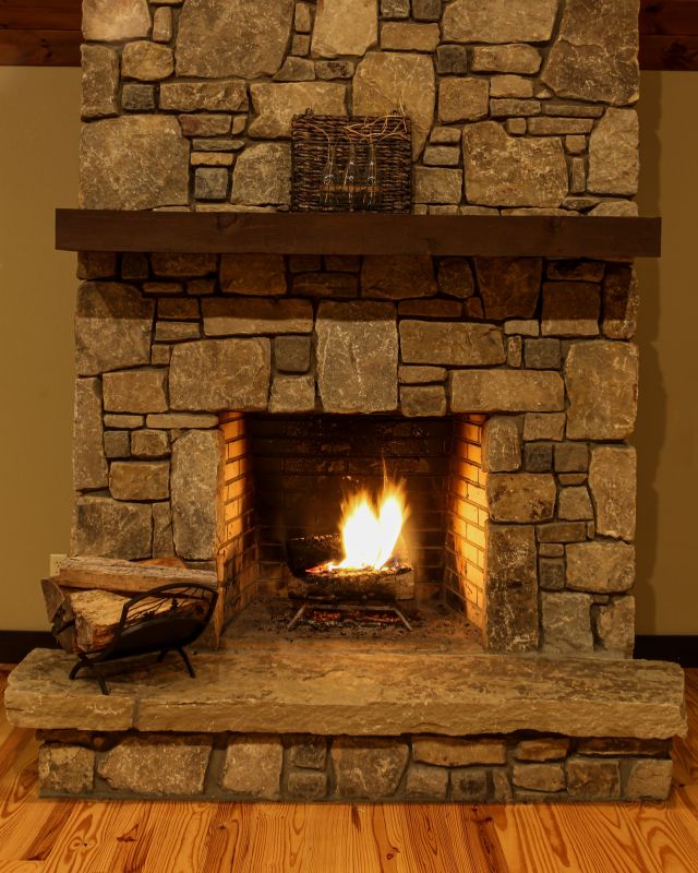 Stone Chimney Installation in Azle, TX