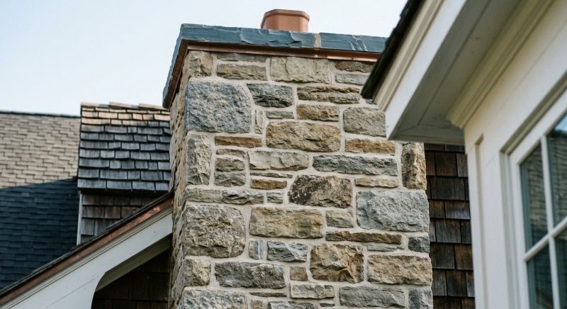 Stone Chimney Installation in Palo Pinto County, TX