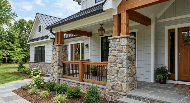 Stone Chimney Installation in Parker County, TX