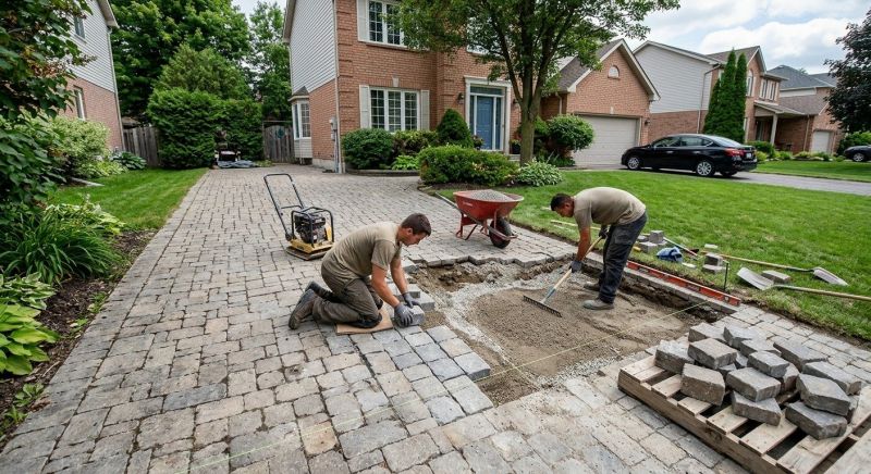 Stone Driveway Repair in Weatherford, TX