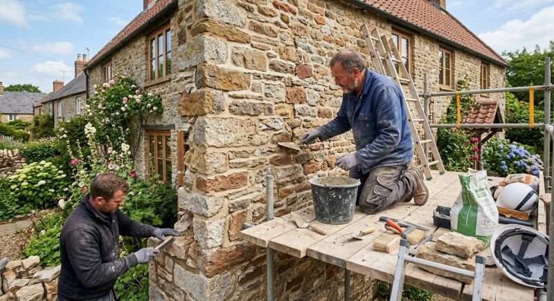 Stone Masonry Repair in Aledo, TX