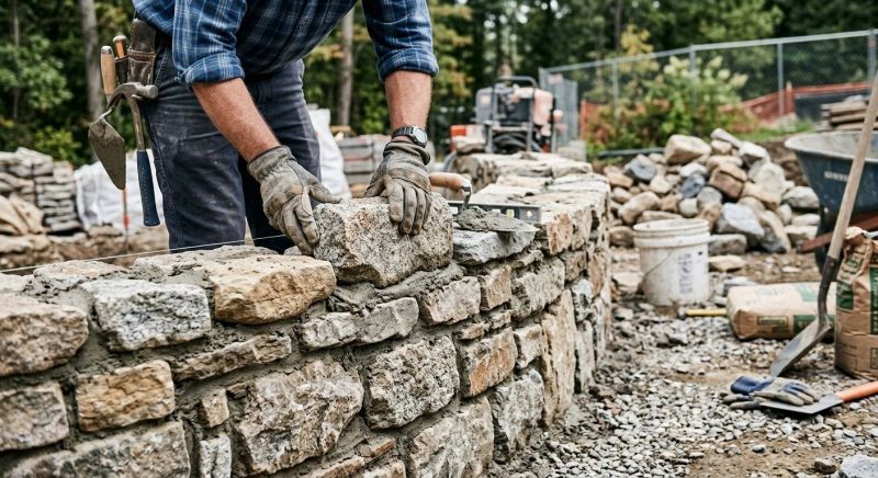 Stonework Installation in Springtown, TX