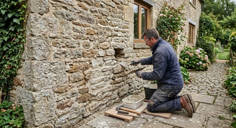 Stonework Repair in Palo Pinto County, TX